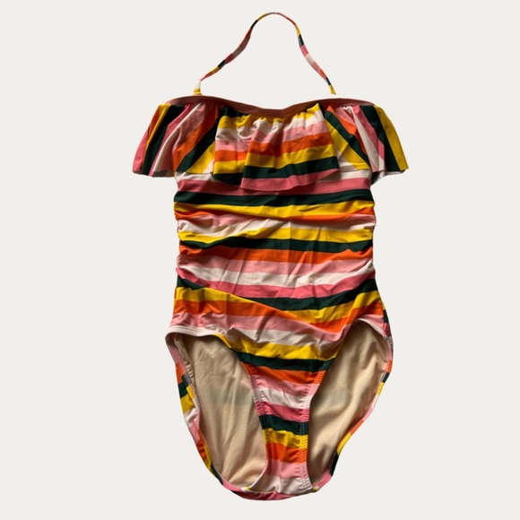 Lime Ricki One Piece Bathing Suit - Picture 1 of 8